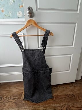 Cheap Monday Black Denim Overall Dress – Size Medium